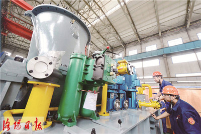 洛陽制造 新型汽輪機創新突破，市場訂單持續增長